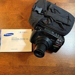 Vintage Samsung Maxima Zoom 105 (38 - 105mm) with Case - Excellent Condition